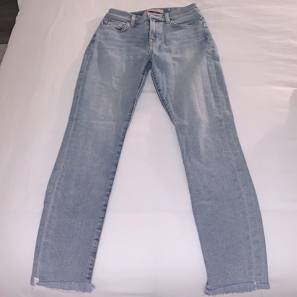 High Rise Skinny Jeans from 7 For All Mankind